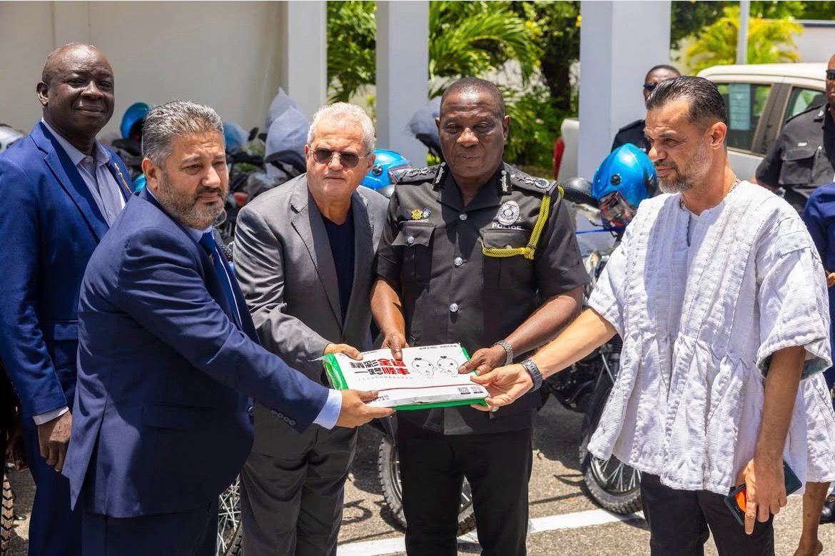 Lebanese Community Bolsters Ghana Police with GH₵2 Million Resource Package