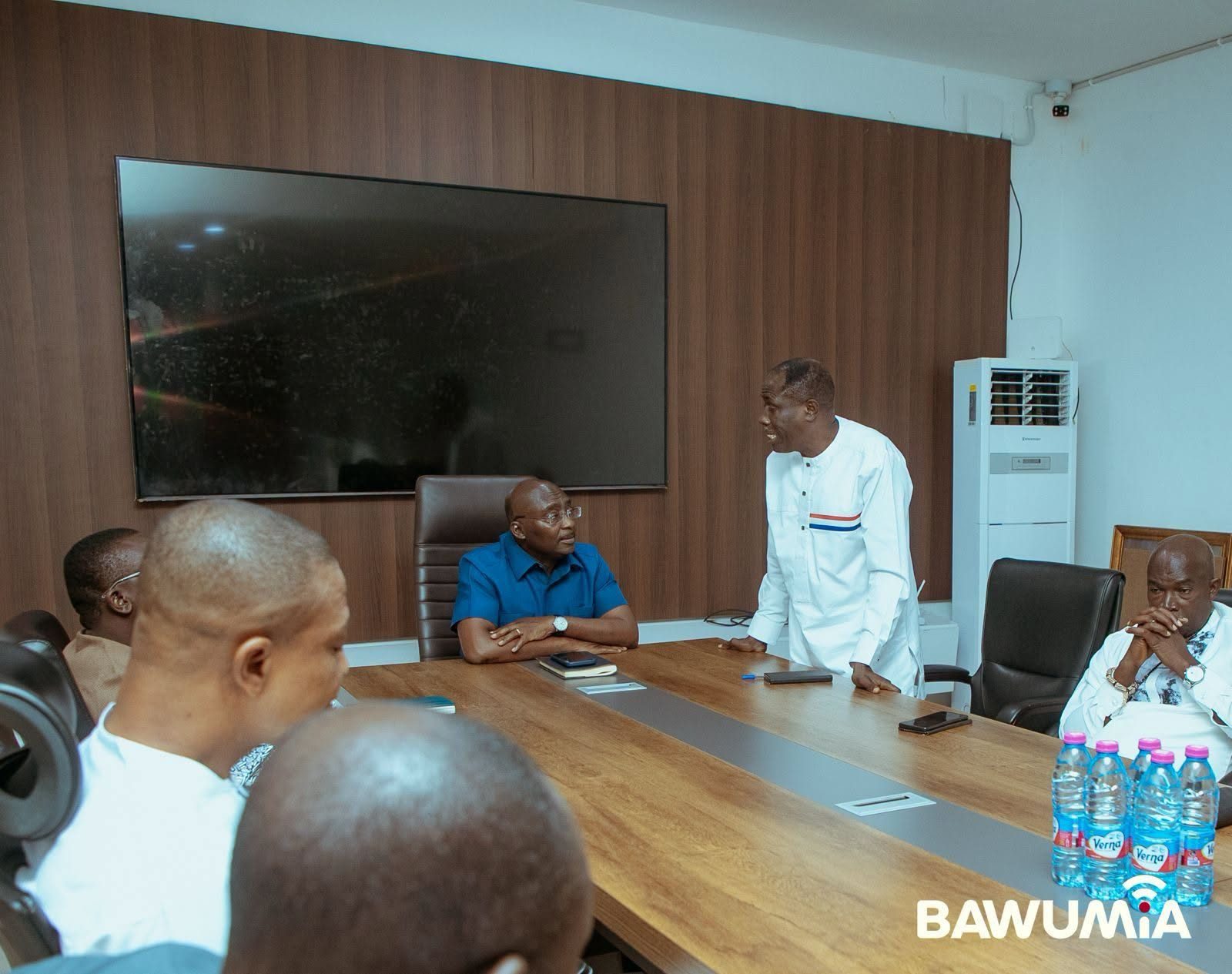 New NPP Central Regional executives pay courtesy call on flagbearer Bawumia