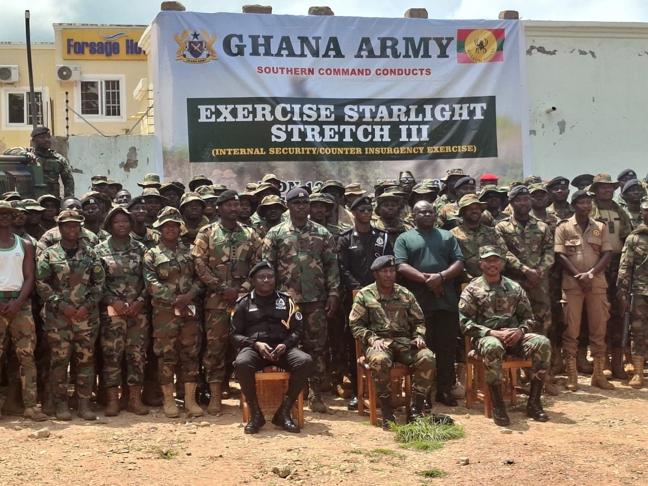Ghana Army begins three week counter insurgency exercise in Oti Region