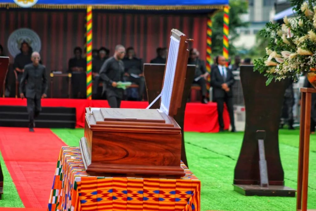 Nation Bids Farewell to Diplomatic Titan James Victor Gbeho at State Funeral in Accra