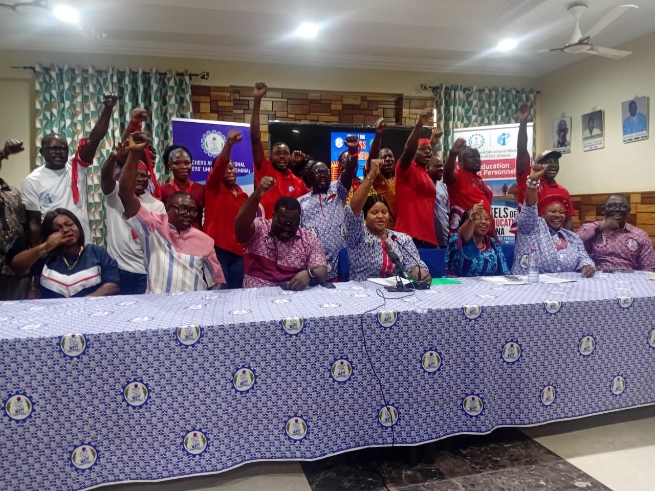 TEWU-TUC gives government two weeks to resolve grievances or "members will advise themselves"