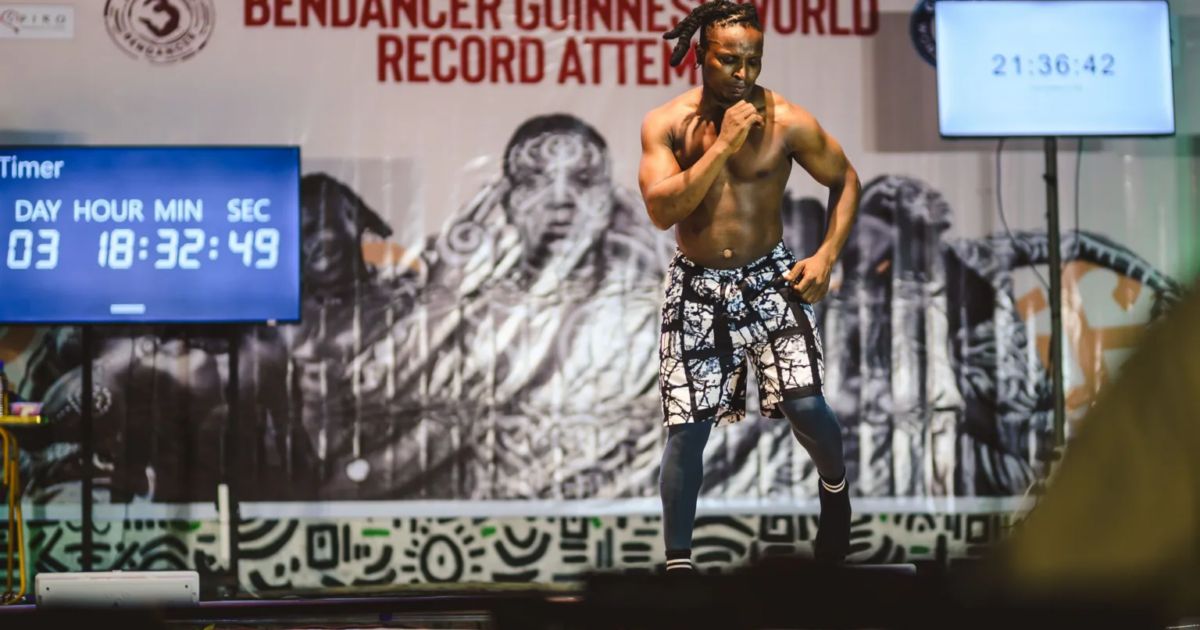 Ben Dancer Attempts 168‑Hour Dance Marathon to Break World Record