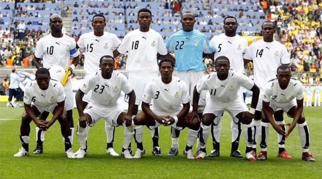 Black Stars line up 2006