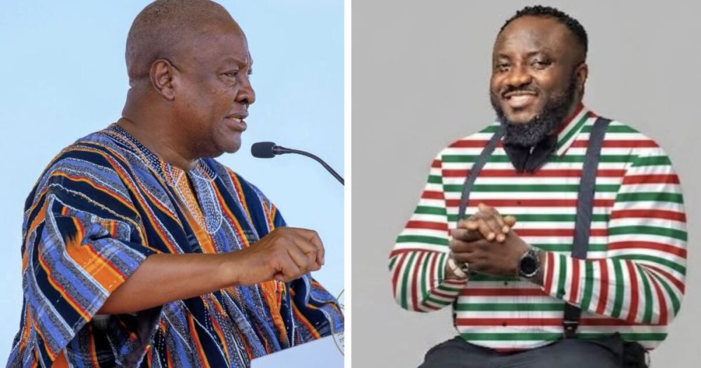 DKB Meets Former President John Mahama, Who Jokes About His Name