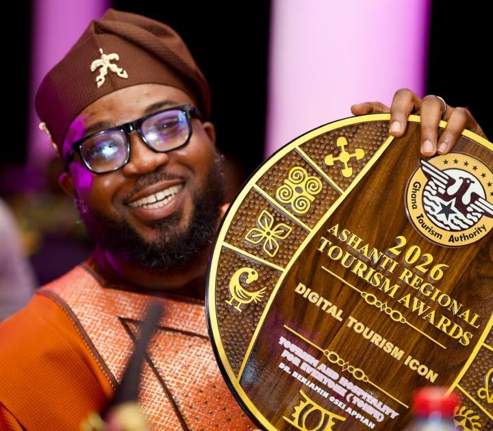 Dr Benjamin Appiah Osei Wins Digital Tourism Icon Award for Third Consecutive Year