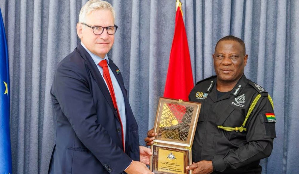EU Ambassador Meets Ghana IGP to Boost Police Cooperation