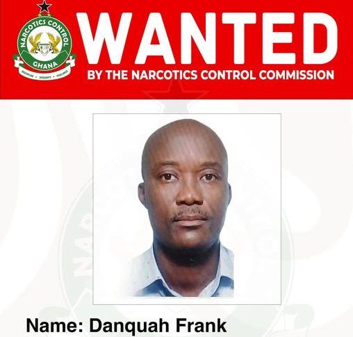 NACOC Declares Frank Danquah Wanted Over Suspected Narcotic Offences