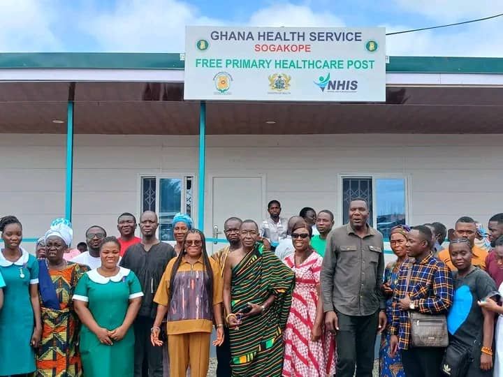 Free Health Kiosk Commissioned at Sogakope Market
