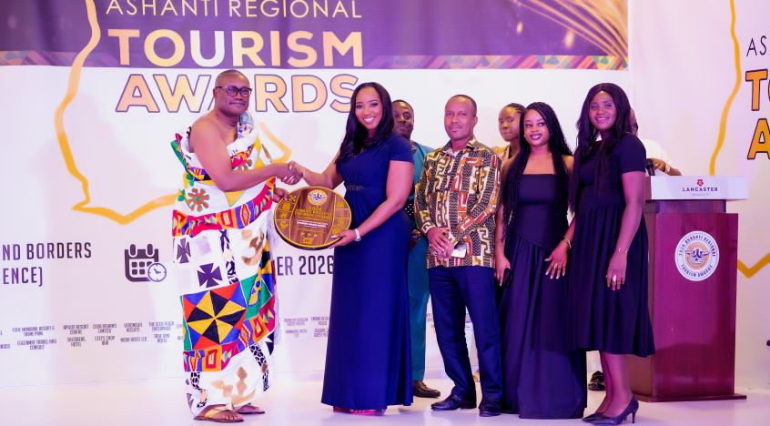Golden Bean Hotel Wins 3‑Star Hotel of the Year at Ashanti Regional Tourism Awards