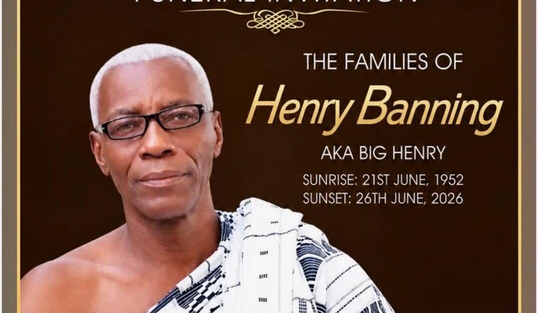 Henry Kweku Banning: Big Henry Passes Away in Kumasi