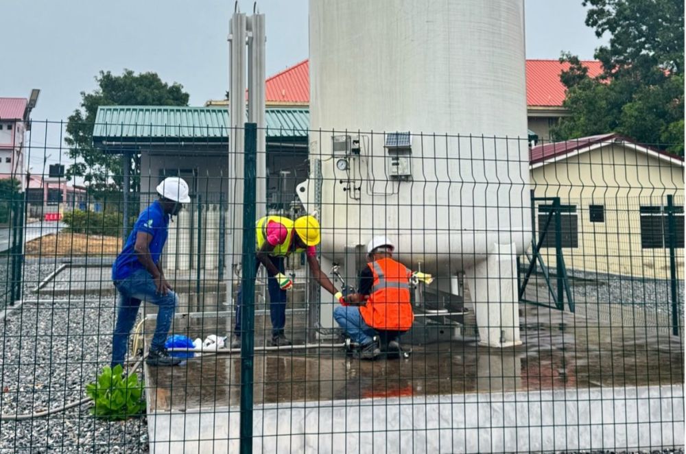 Indo‑Ghana Begins Local Liquid Oxygen Production, Lekma Hospital Gets First Supply