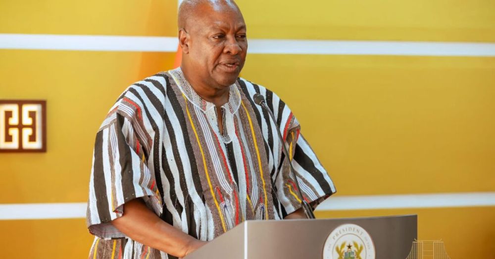 Mahama Raises Concern Over Ghana’s Young Football Talents