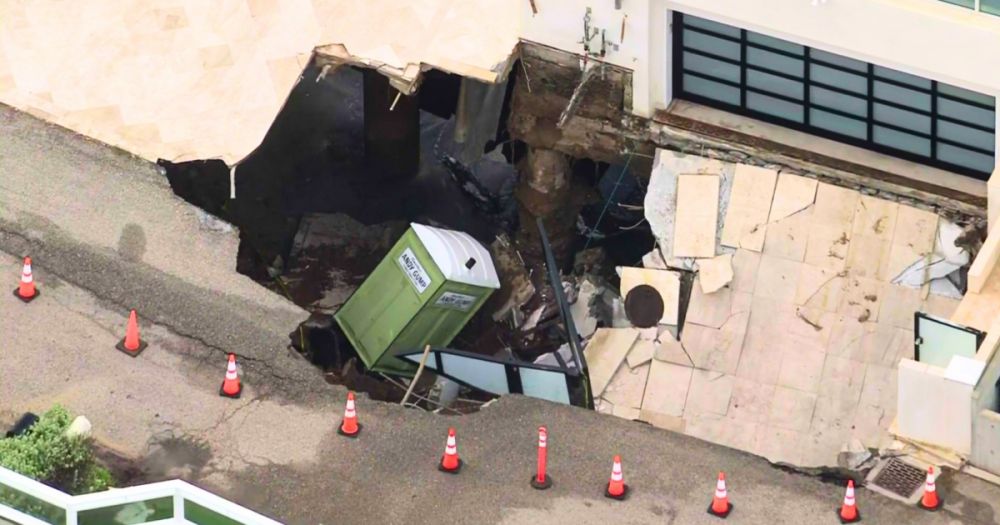 Malibu Sinkhole Swallows Nicolas Cage’s Driveway After Heavy Rain