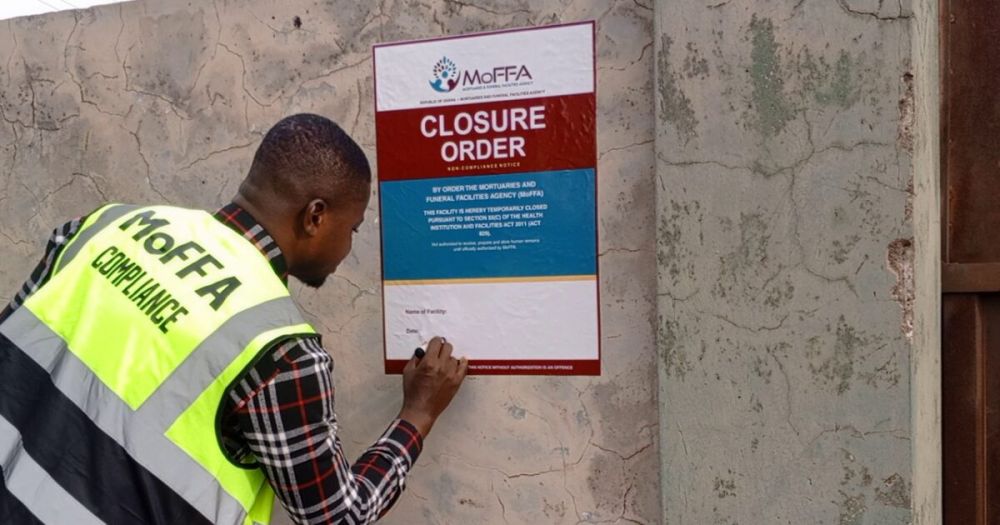 MoFFA Orders Unlicensed Ashanti Mortuaries 10‑Day Compliance Deadline