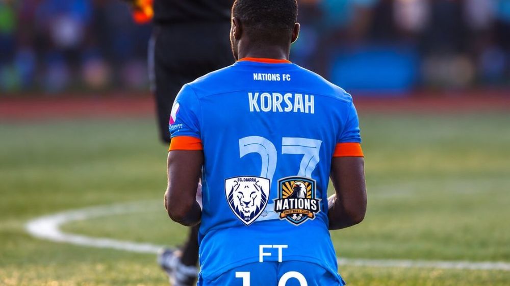 Nations FC Defender Korsah Confident in Home Leg After 1-0 Loss to FC Diarra