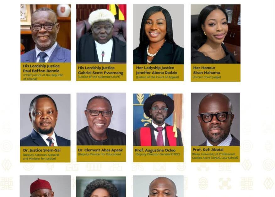 Chief Justice Baffoe‑Bonnie Chairs New 11‑Member CLET Board