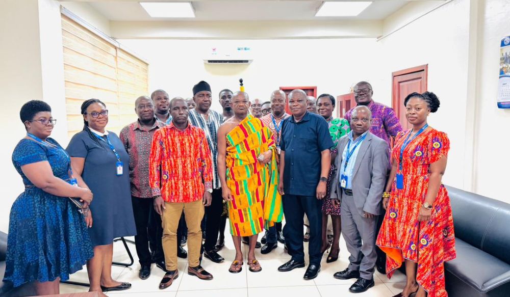 Nhyiaeso Chief Pledges Support to End Encroachment on Utility Corridors in Kumasi