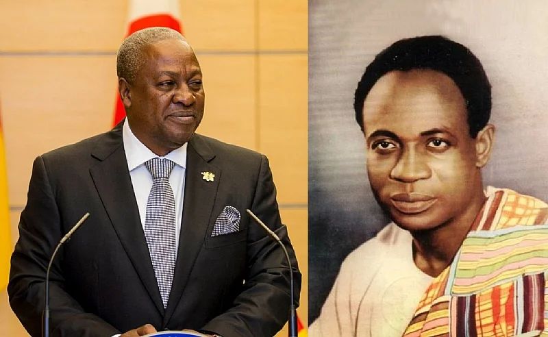 Mahama Calls on Ghanaians to Embrace Nkrumah’s Vision on Founder’s Day