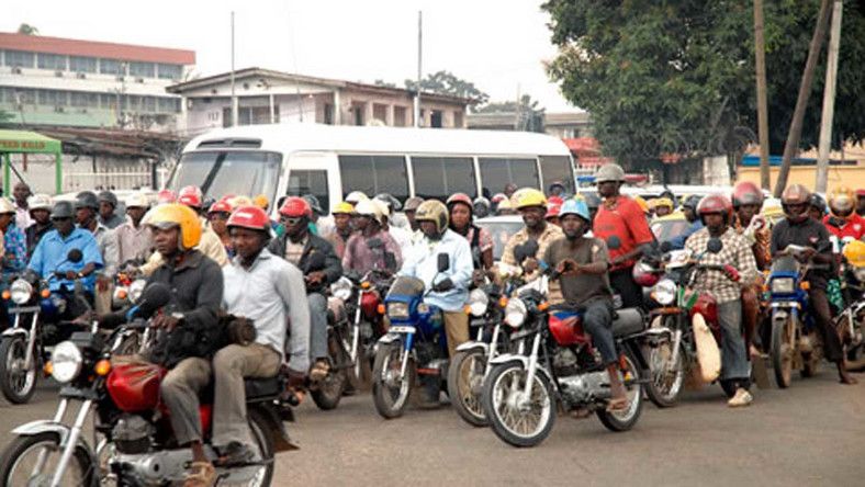 Okada Riders Protest Alleged Police Extortion in Accra