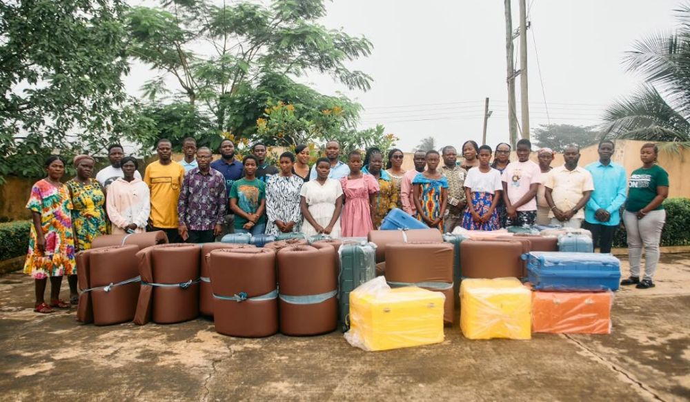 OMJ Foundation Awards 12 BECEPIP Learners in Akuapem South
