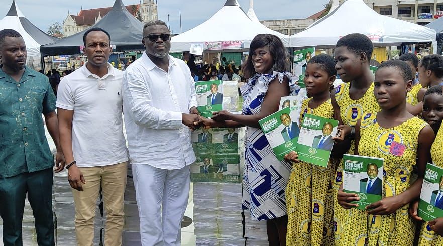 Sekondi MP Distributes 330,000 Exercise Books to Basic School Pupils