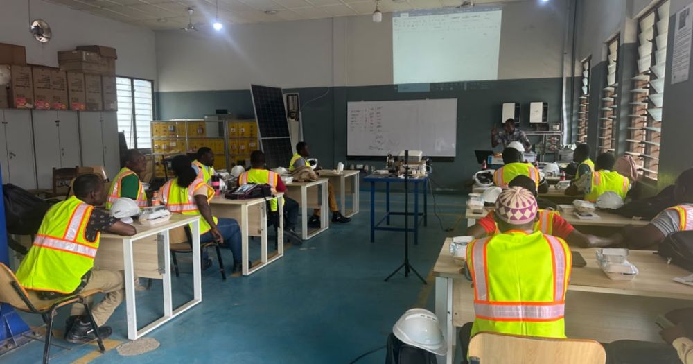Skills Bridge Ghana Trains 50 Solar Energy Technicians in East Legon