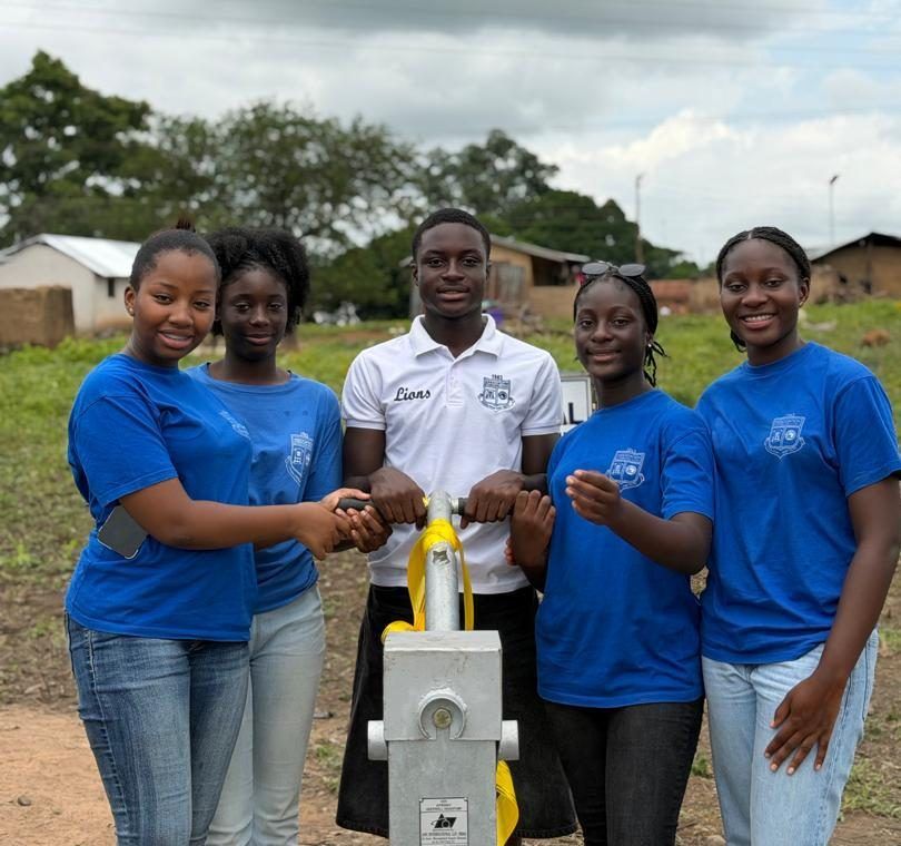 Students Commission Borehole in Tamanja, Improving Water Access