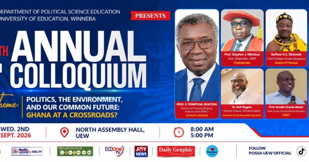 UEW Colloquium Highlights Corruption, Tech Gaps in Ghana’s Environmental Management