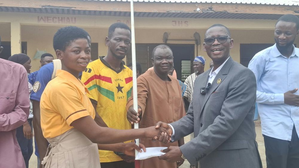 Wa West MP Rewards Javelin Gold Medalist, Commits to Sports Development