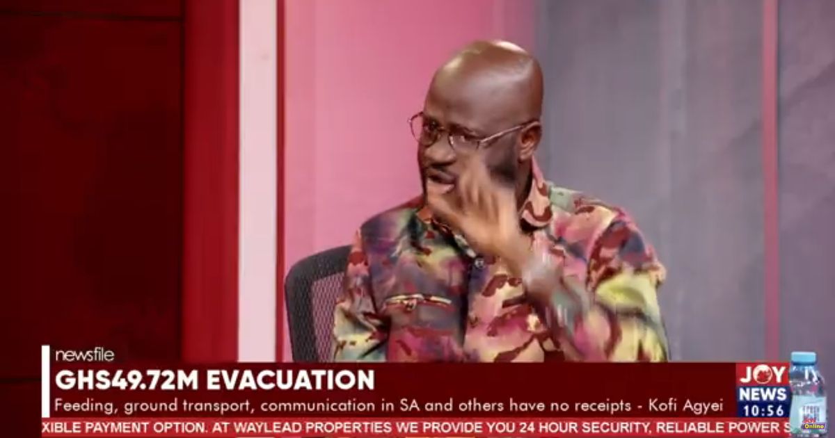Asafo‑Adjei Questions GH¢49.72m Evacuation Cost, Claims Figures Do Not Add Up