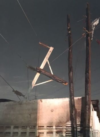 ECG Engineers Work to Restore Power After Sokoban Ampeyoo Fire
