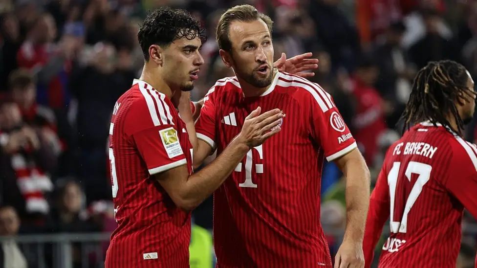 Bayern Munich 6-1 Leipzig: Kane Scores on 100th Bundesliga Appearance