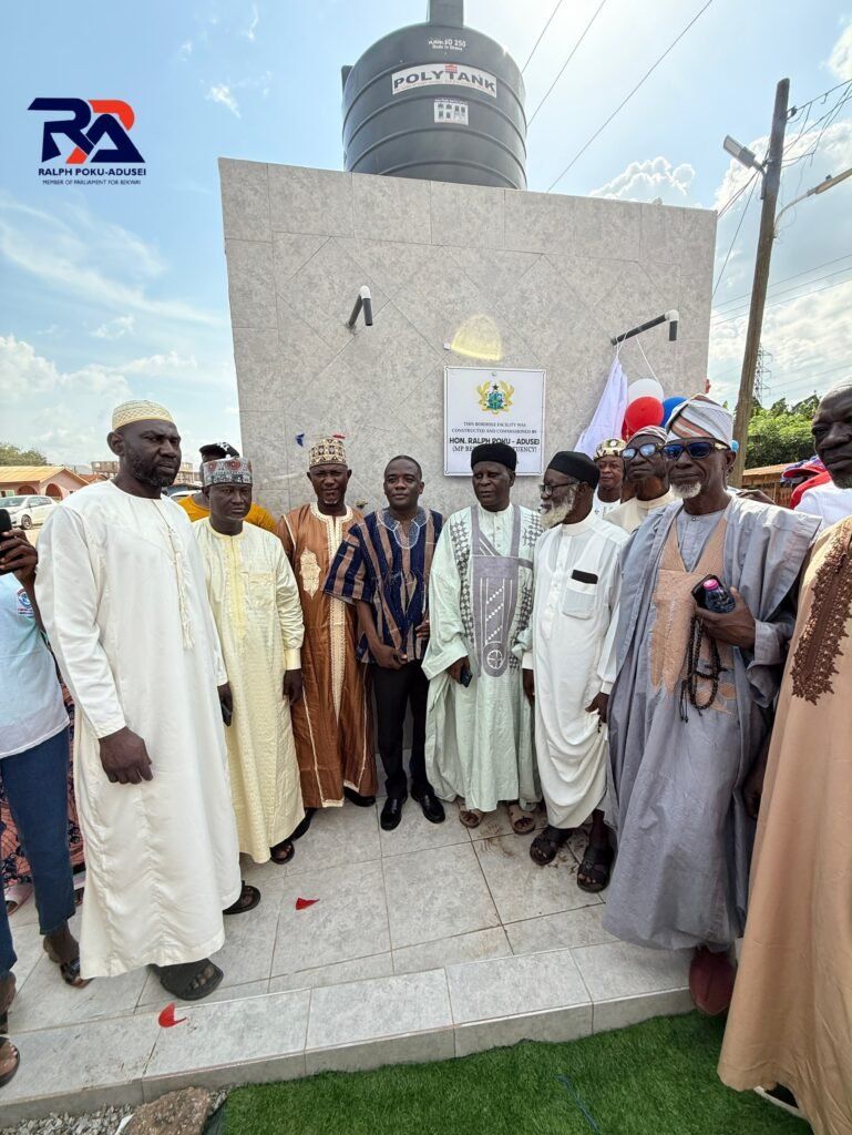 Bekwai MP Unveils Mechanised Borehole for Zongo Community