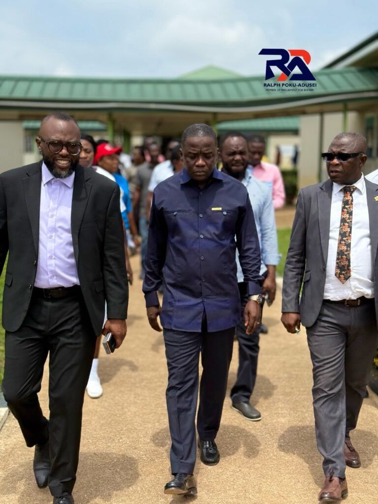 Bekwai MP Visits Municipal Hospital to Inspect KNUST Medical School Progress
