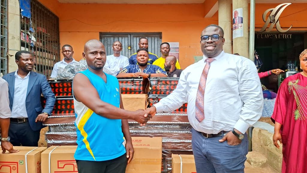 Dr Mike Amofa Dankwah Supports Asante Mampong Families with Senior High School Essentials