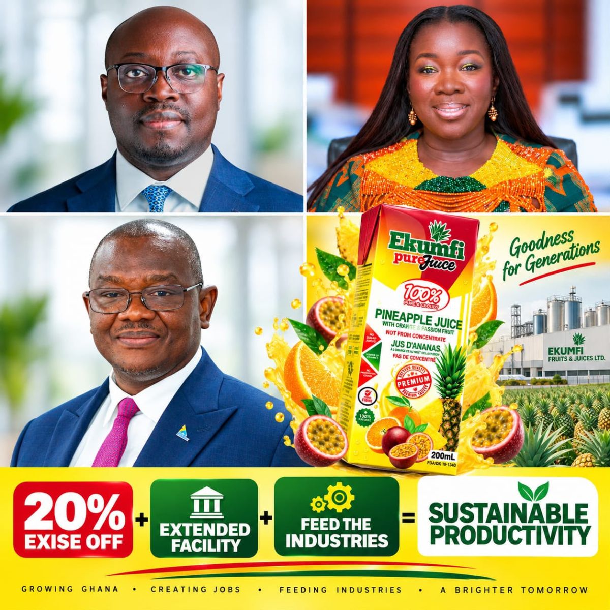 Ekumfi: $6m EXIM Funding Builds $53m Fruit‑Processing Asset