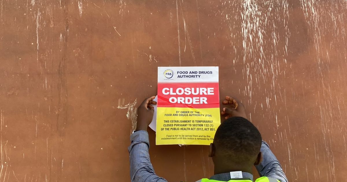 FDA Shuts Down Illegal Alcoholic Beverage Facility in Senfi