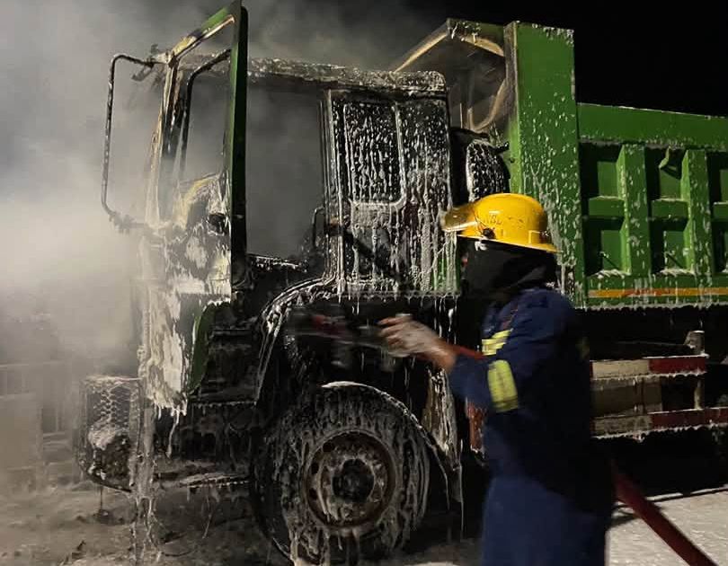 Firefighters Extinguish Blaze on Lower Volta Bridge, No Casualties