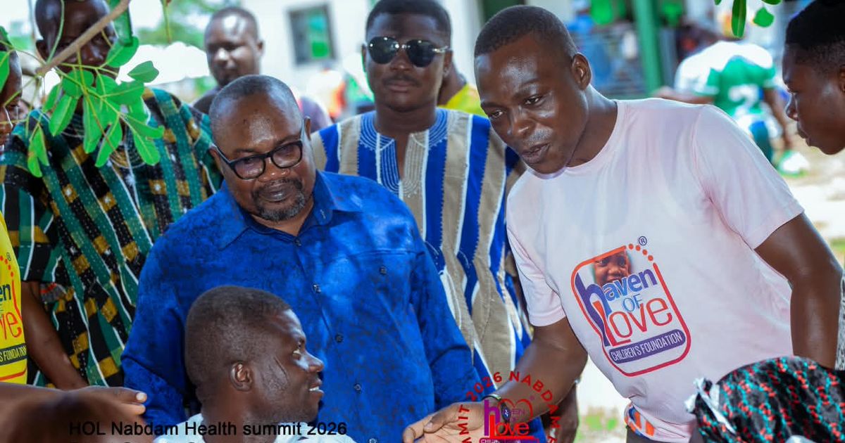 Samuel Nana‑Bekai Djirackor Delivers Free Health Services to 1,447 Nabdam Residents