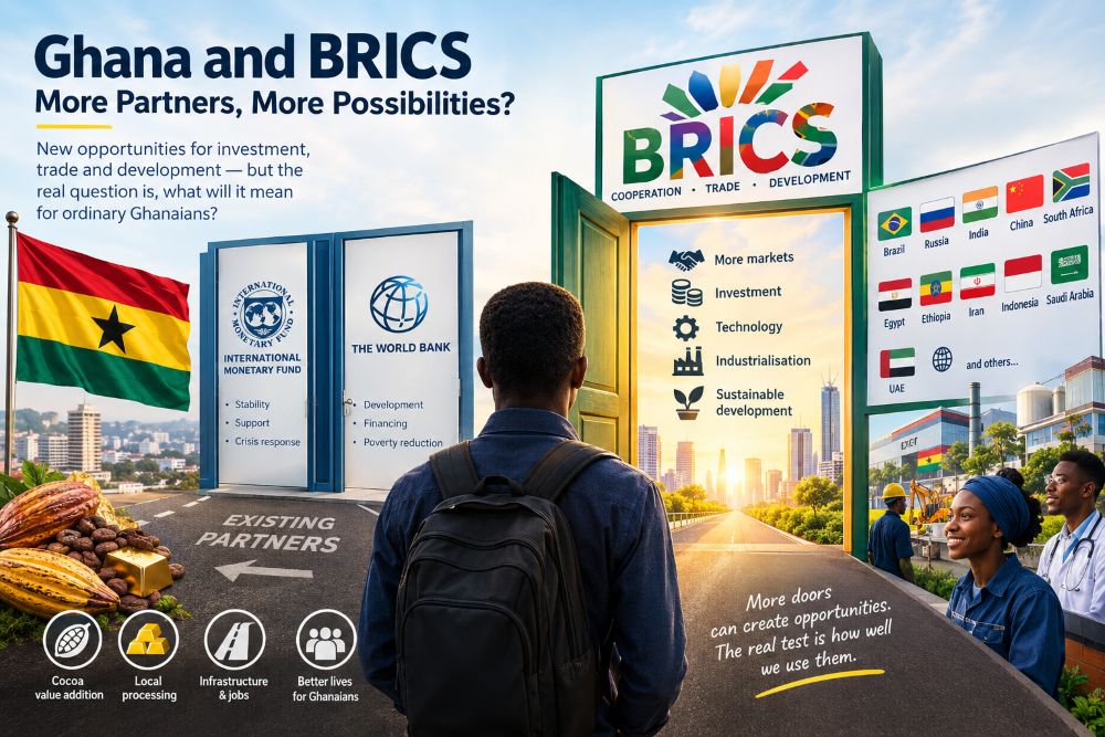 Ghana Approves Application to Join BRICS, Seeks New Development Partnerships