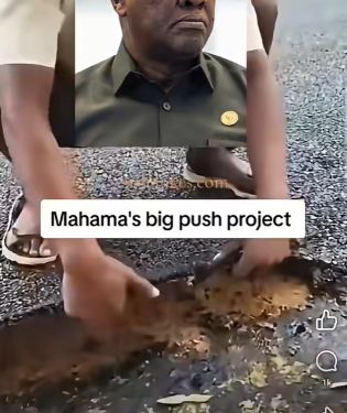 Roads Ministry Debunks Viral Video Claiming Ghanaian Road Collapse