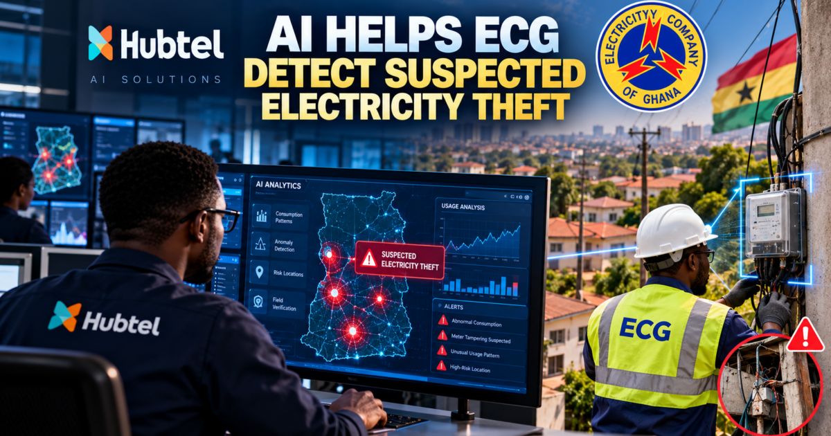 Hubtel CEO Reveals AI Partnership with ECG to Spot Electricity Theft
