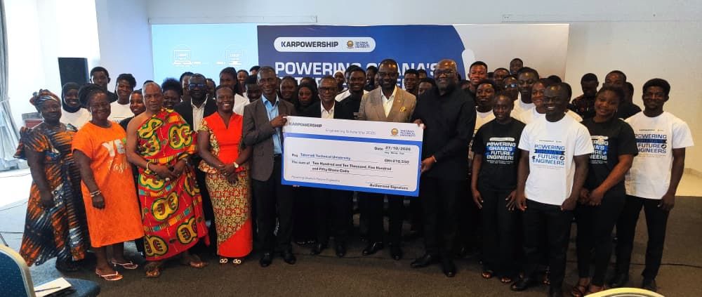 Karpowership Awards GH¢210,550 in Scholarships to 63 TTU Engineering Students