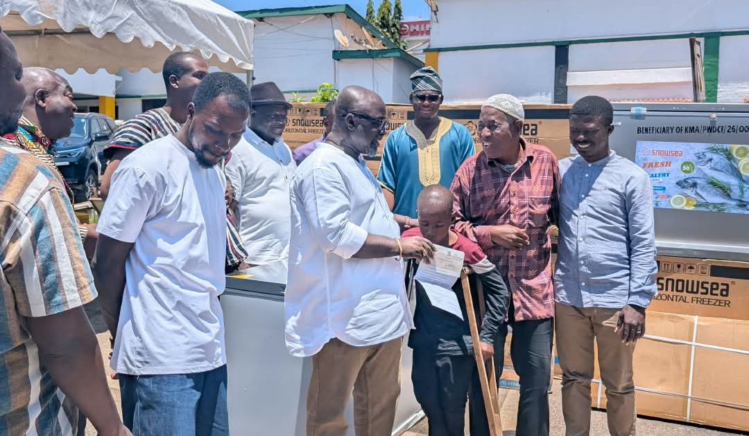 KMA Disburses Livelihood Support to 64 Persons with Disabilities