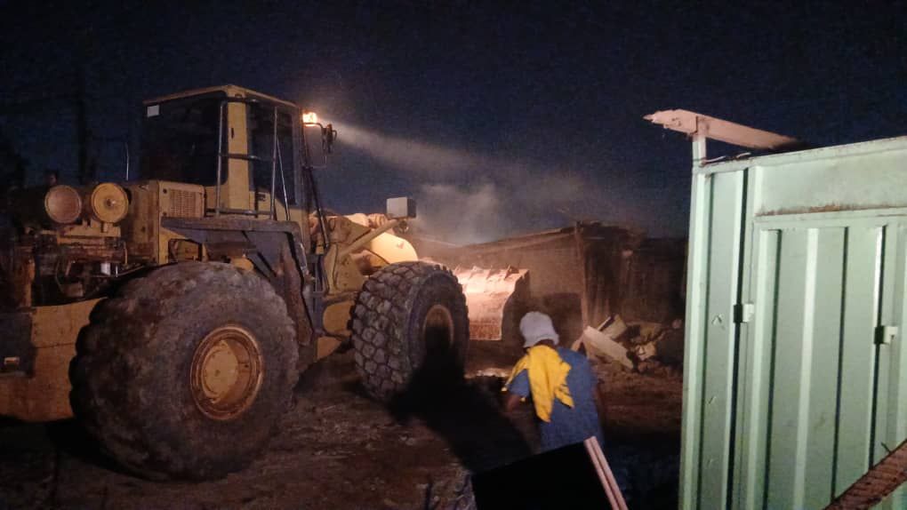 Madina Market Begins Redevelopment with Demolition of Old Council Building