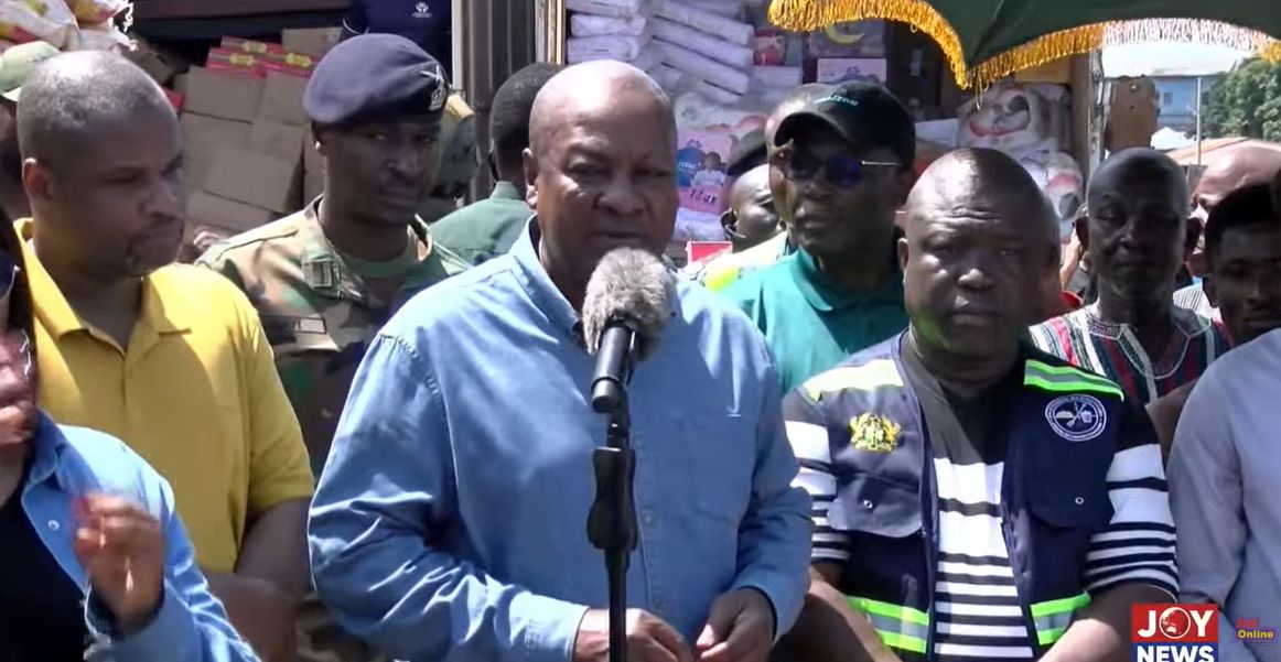 Mahama Links Hohoe Flooding to Climate Change