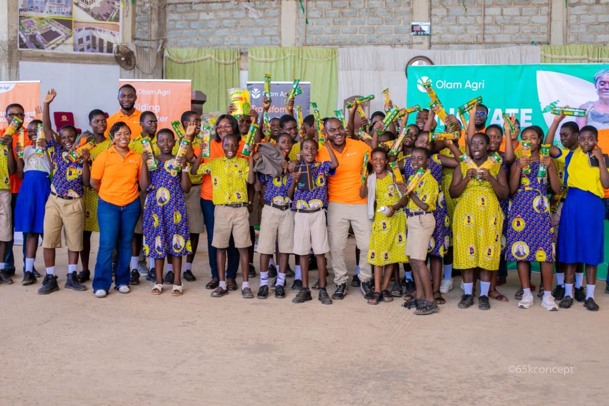 Olam Agri Ghana Celebrates World Food Day by Engaging 850 Pupils