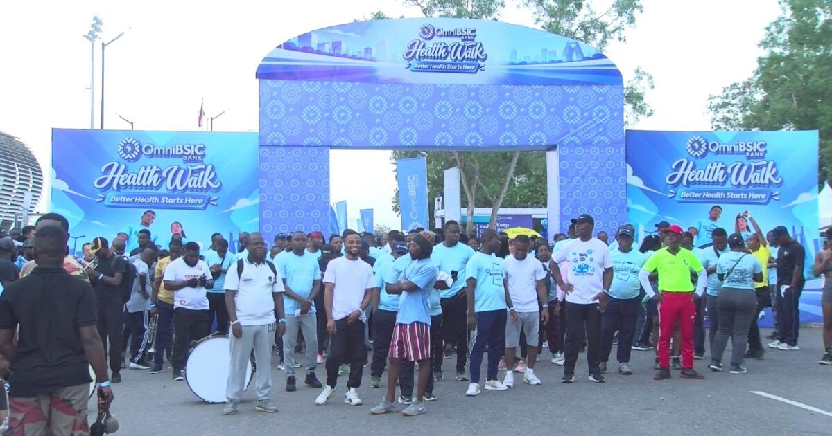 OmniBSIC Bank’s 11th Health Walk Boosts Fitness and Business Growth