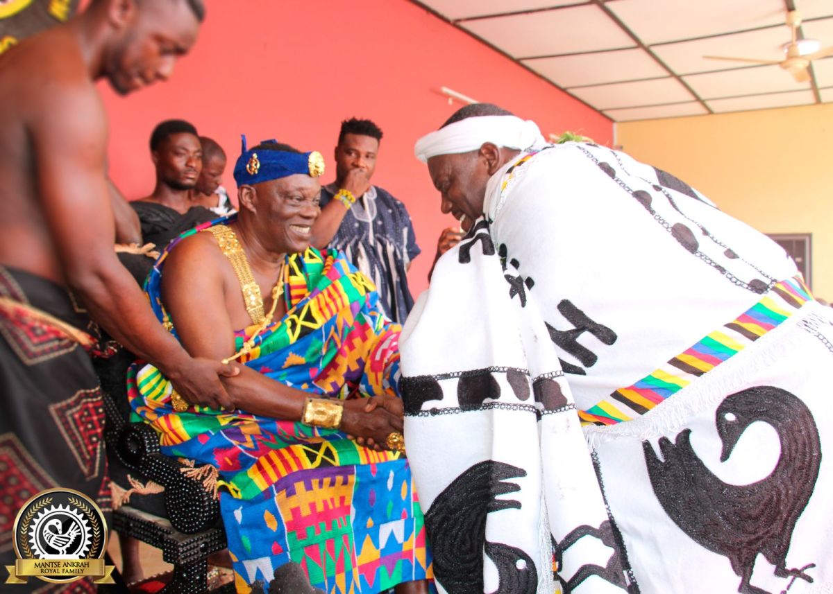 Otublohum Mantse Ankrah Returns Home to Denkyira After 365 Years