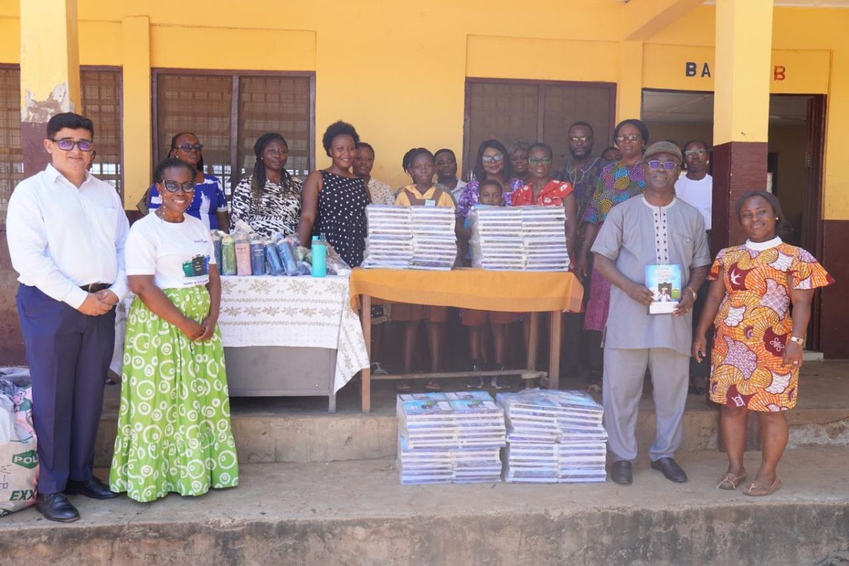 Polytanks Ghana Launches EduAid: 200,000 Books, 10,000 Water Bottles for Schools